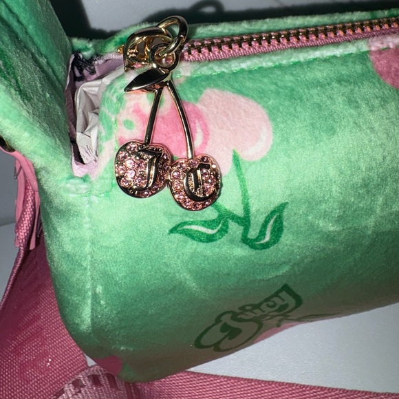 Viral Retro Juicy Cherry Shoulder Bag - Green Multi - Picture 6 of 6